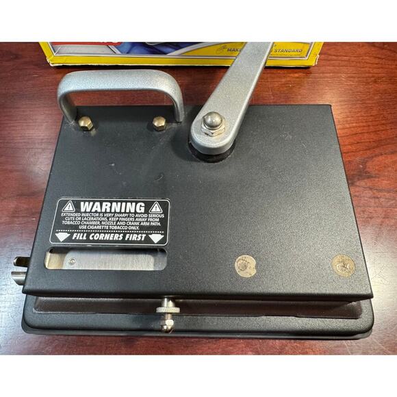 Top-O-Matic Best Cigarette Maker Tobacco Injector Machine Making King 100s 100mm - Picture 6 of 7